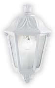 Applique Classica Dafne Materie Plastiche Bianco 1 Luce E27 Small