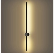 Brilagi - Lampada da parete per esterni AURA LED/20W/230V 3000K IP54 nero