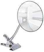 Specchio per make-up con ingrandimento (5x) ø 15 cm Clip – Wenko