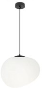 Lampadario a sospensione con filo STONES 1xE27/40W/230V diametro 25 cm