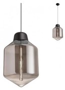 Redo 01-1773 - Lampadario a sospensione con filo AMNO 1x/E27/42W/230V diametro 26 cm grigio