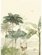 Eijffinger Carta da parati panoramica Lush Lagoon Small - Warm White