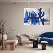 AGAVE quadro astratto moderno Blue stroke 150×100