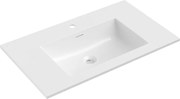 Mexen Otis lavello incassato nel piano 81 x 46,5 cm, bianco lucido - 25188000