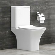 Kamalu - wc monoblocco rimless con scarico a terra | tetra-to20