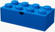 Cassetto portaoggetti per bambini LEGO con 8 manopole