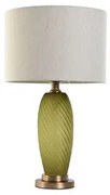 Lampada da tavolo Home ESPRIT Verde Beige Dorato Cristallo 50 W 220 V 36 x 36 x 61 cm