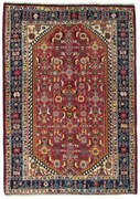 Tappeto 140 x 100 Rosso (Iran) Annodato A Mano