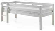 Letto rialzato per bambini bianco, 90 x 200 cm Pino - Vipack