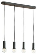 Lindby - Fipas 4 Lampada a Sospensione Black Lindby