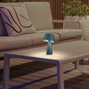 Lampada da esterno senza fili Tizia verde , luce bianco caldo IP54 BOTLIGHTING