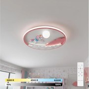 Brilagi - LED dimmerabile. Plafoniera per cameretta UNICORN LED/68W/230V 3000-6000K + telecomando