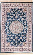 Ghom Tappeto persiano 100 x 150 Grigio (Iran) Annodato A Mano