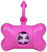 Dispenser di Buste per Animali Domestici United Pets Classic 2nd Life Rosa