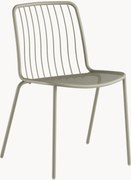 Set di 2 sedie da giardino impilabili Alisea