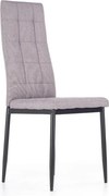 Sedia imbottita K292 grigio - H 98 cm