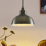 Lampada a sospensione Lindby Zelotta, 1 luce, ottone antico