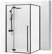 Cabina doccia Fargo 120x90 Black Mat