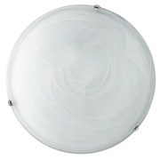 Lampadario Plafoniera Duna Ceiling Lamp Colore Bianco 60W Mis 30 cm