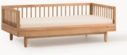 Letto per bambini in legno di quercia Pure, 70 x 140 cm