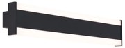 Lampada da parete moderna nera CCT 60cm incl. LED IP54 - Vanya