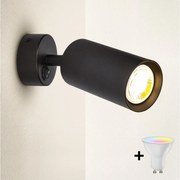 Brilagi - Faretto da parete LED dimmerabile SELE 1xGU10/4,8W/230V nero