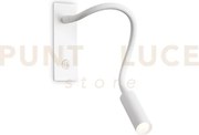 Io applique a parete bianco flessibile in gomma led 3000 k 3w 300 ...