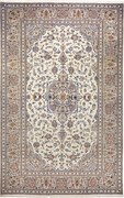 Kashan Tappeto persiano 320 x 200 Beige (Iran) Annodato A Mano