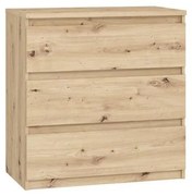 Cassettiera con cassetti MAO in rovere artisan