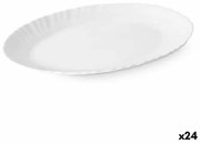 Teglia da Cucina Bianco Vetro 30,5 x 2,5 x 23,5 cm (24 Unità)