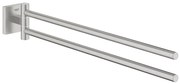 GROHE 40976DC0 - Porta asciugamani START CUBE 438 mm in acciaio inox
