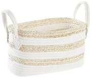 Cestino DKD Home Decor 33 x 16 x 19 cm Fibra naturale