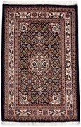 Moud Tappeto 90 x 60 Blu (Iran) Annodato A Mano