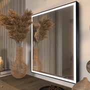 Specchio LED in cornice per bagno M1