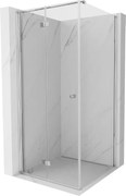 Mexen Mist-F cabina doccia pieghevole sinistra 75 x 75 cm, trasparente, cromo - 8A6T-075-075-01-00-L