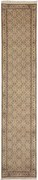 Tabriz Tappeto orientale 80x400 Beige (Indian) Annodato A Mano