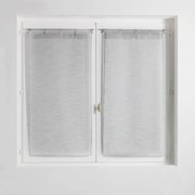 Set di 2 tende in voile grigio chiaro 60x90 cm Milza - douceur d'intérieur
