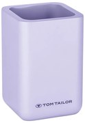 Portaspazzolino in poliresina viola Tom Tailor T-Rounded – Wenko