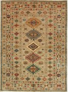 Kazak Tappeto orientale 150x200 Grigio (Pakistan) Annodato A Mano