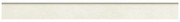 Piastrella battiscopa Ombra in gres porcellanato bianco opaco L 75 x H 7 cm x Sp 9 mm confezione da 6 ml