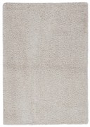 Tappeto Shaggy Boston Ivory beige, L 170 x L 120 cm