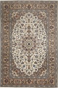 Kashan Tappeto persiano 200 x 300 Beige (Iran) Annodato A Mano