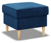 Sgabello blu scuro in stile scandinavo