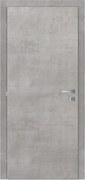 Porta interna a battente Shale in MDF colore cemento grigio, L 80 x H 210 cm, apertura reversibile