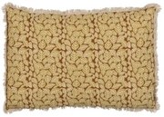 Cuscino Cotone Marrone Beige 60 x 40 cm