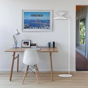 Lampada da terra Yoyo in acciaio, H 165 cm, GX53 2xMAX42W LUMICOM