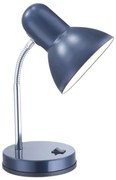 Globo 2486 - Lampada da tavolo BASIC 1xE27/40W/230V blu
