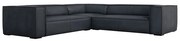 Divano angolare in pelle blu scuro (variabile) Madame - Windsor &amp; Co Sofas