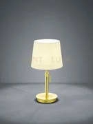Lampada tavolo lyon 509100108 paralume bianco