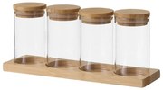 Set di 4 spezie con supporto 220 ml - Casa Selección